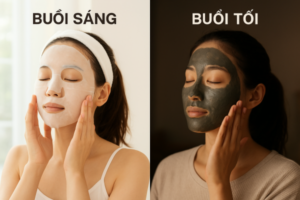 Nên đắp mặt nạ sáng hay tối?