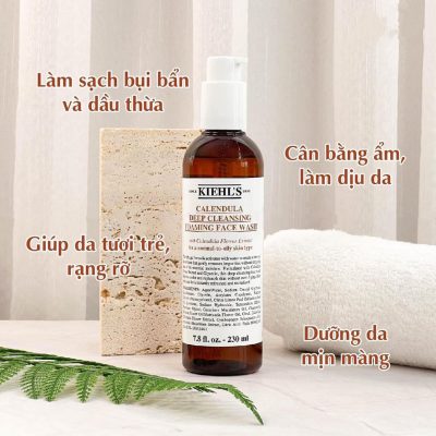 sữa rửa mặt kiehls